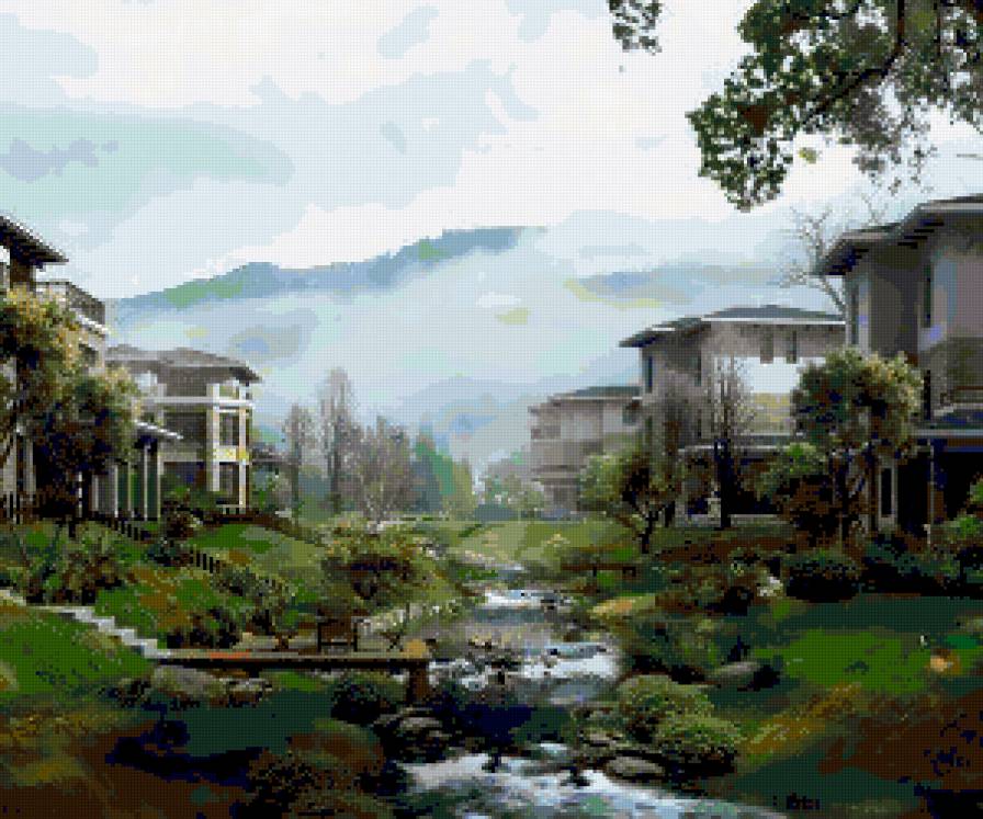 Пейзаж. - пейзаж., природа - предпросмотр