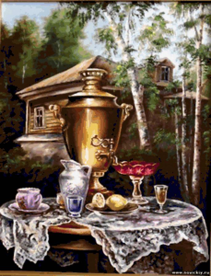 csendélet szamovárral - предпросмотр