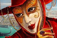 Оригинал схемы вышивки «mask» (№240958)