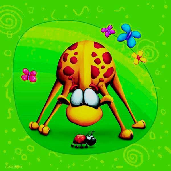 подушка жираф - оригинал