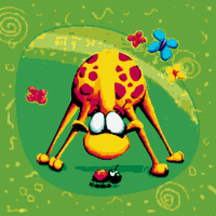 подушка жираф - предпросмотр