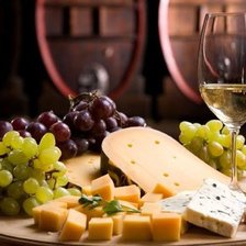 Схема вышивки «вино»