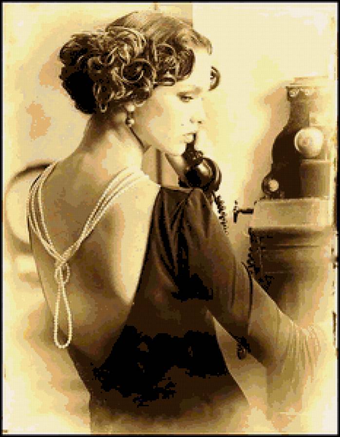 девушка - девушка, ретро, женщина, черно-белое, винтаж, люди - предпросмотр