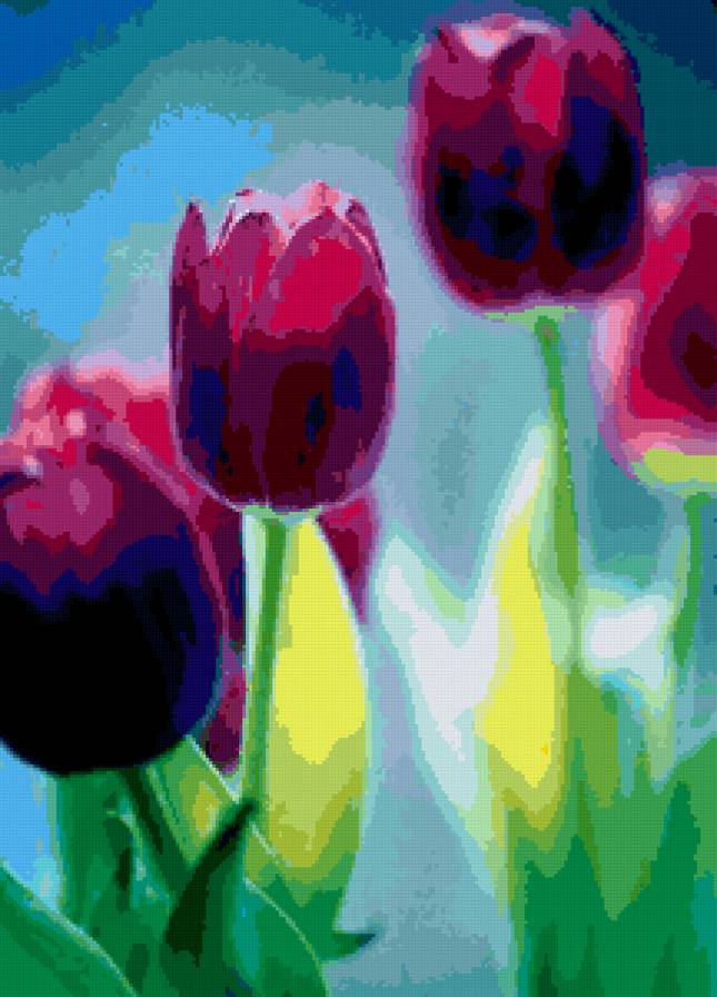 тюльпаны - тюльпаны - предпросмотр