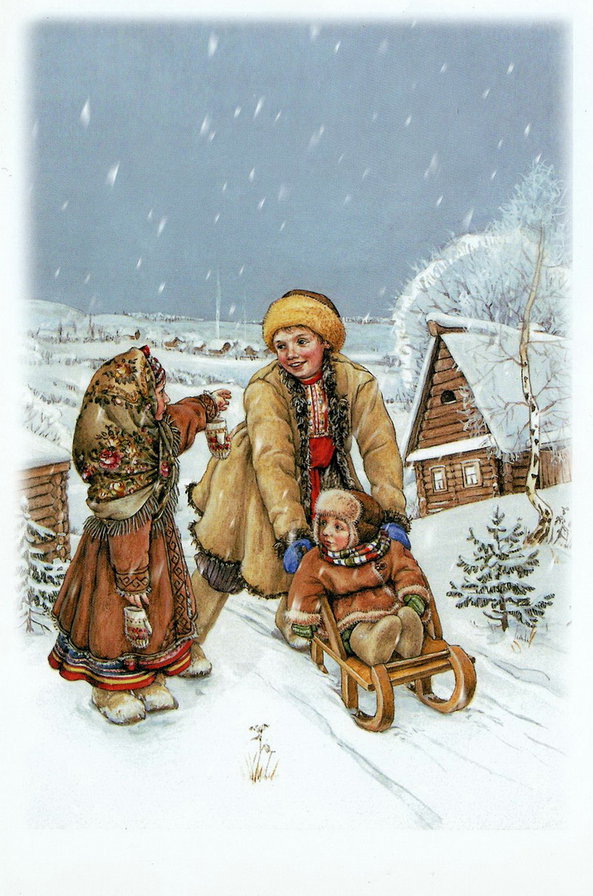 Русские гуляния - оригинал