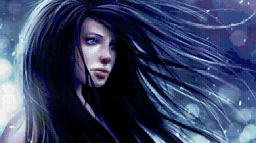 Девушка - девушка, девочка, печаль - предпросмотр