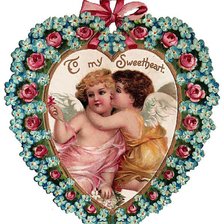 Схема вышивки «Ангелок»