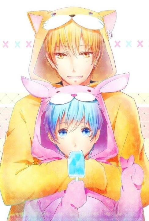 Куроко - мальчики, аниме - оригинал