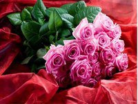 Схема вышивки «Розы.»