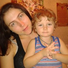 Схема вышивки «мы с сыночком!»