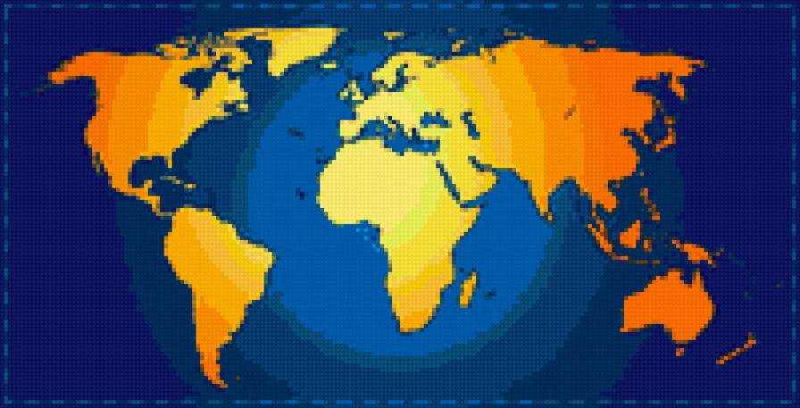 карта мира - мир, карта, земля - предпросмотр