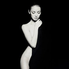 Схема вышивки «девушка»