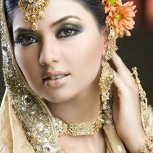 Схема вышивки «индианка»