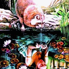 Схема вышивки «ЗАКОЛДОВАННАЯ»