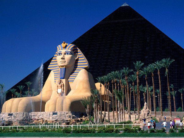 ЕГИПЕТ - природа эль-гиза, пальма, чудеса света, сфинкс, пирамида, фараон - оригинал