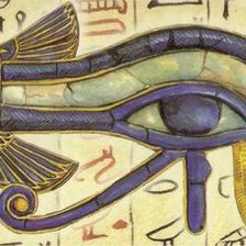 Схема вышивки «ОКО ГОРЫ (УАДЖЕТ)»