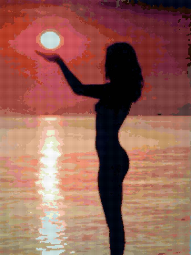 СОВРЕМЕННАЯ - клеопатра, закат, неизвестная, царица, женщина, незнакомка - предпросмотр