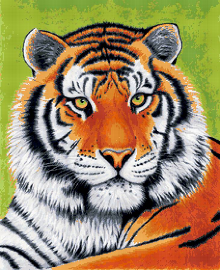 тигр - кошки, животные, тигры, хищники - предпросмотр