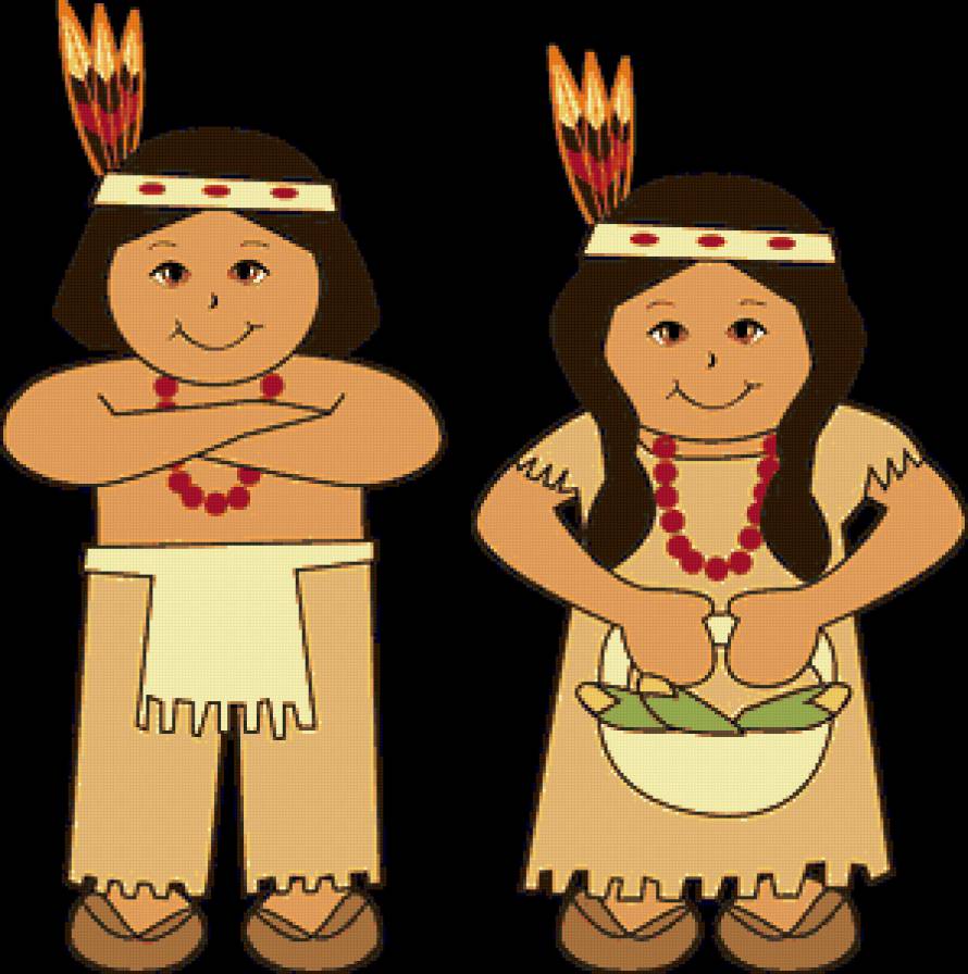 индейцы - индейцы люди детское куклы - предпросмотр