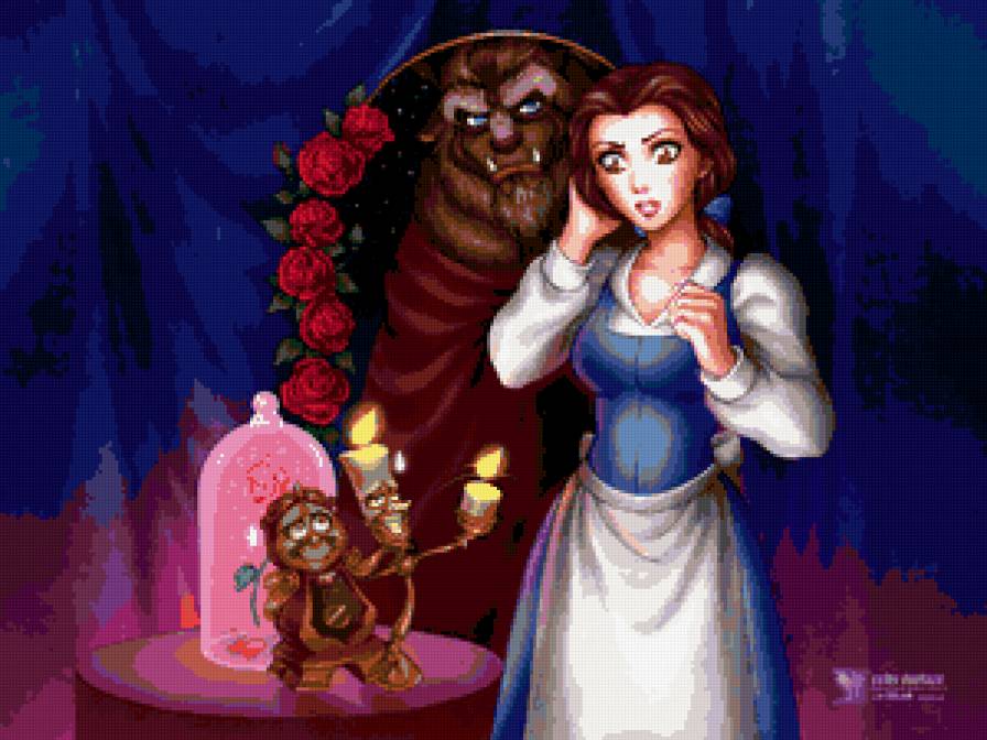 красавица и чудовище - для детей, мультфильм - предпросмотр