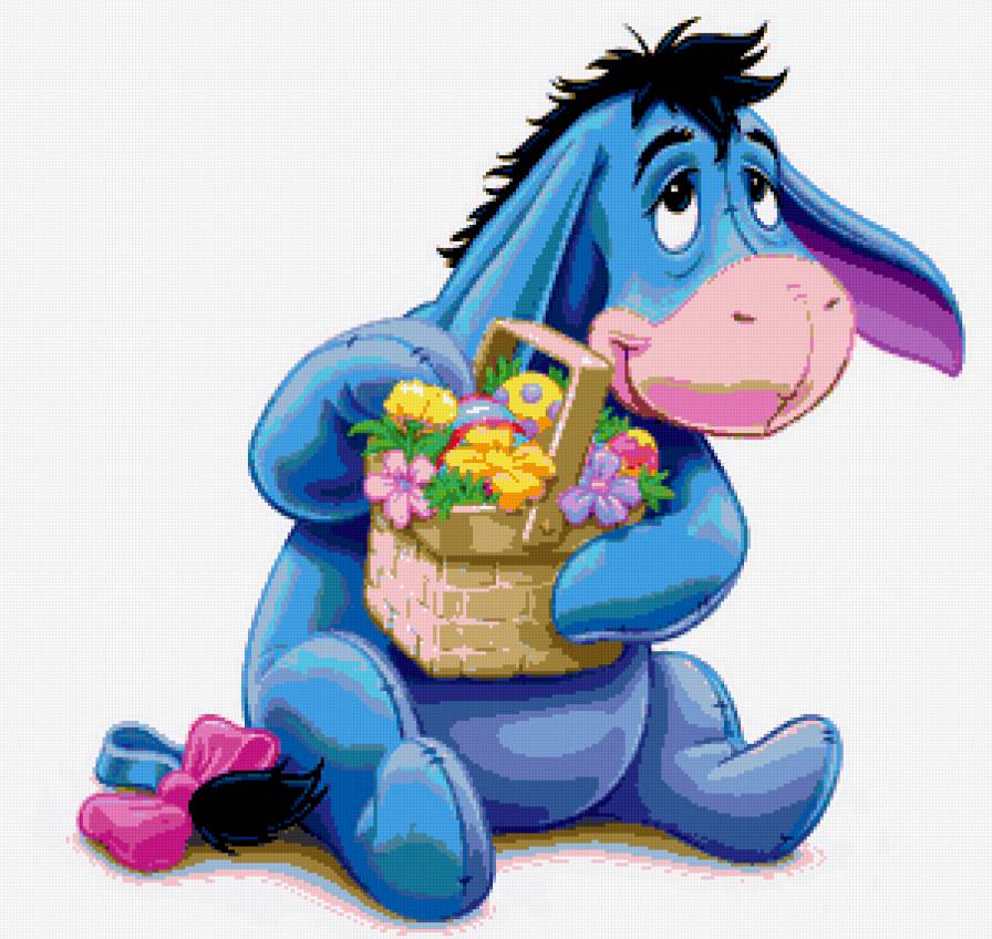 Ослик Иа. - для детей, винни пух, мультфильмы - предпросмотр