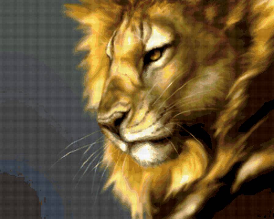 лев - животные - предпросмотр