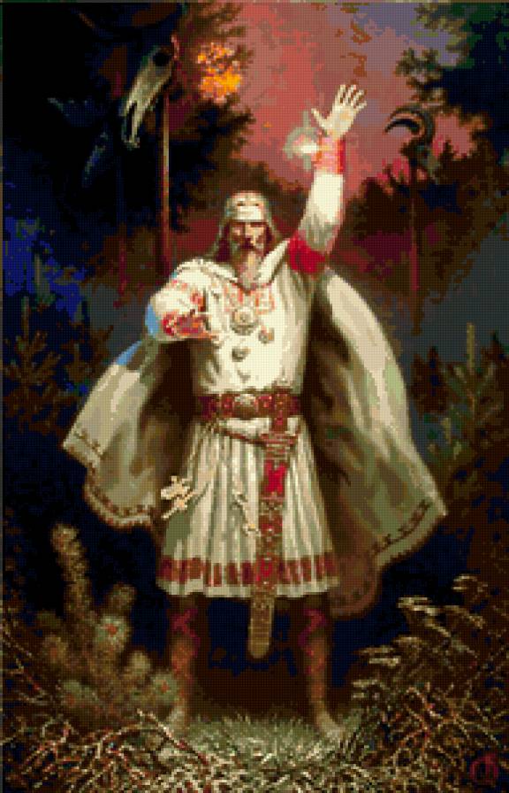 Славяне-3 - жрец, язычество, воин, славяне - предпросмотр