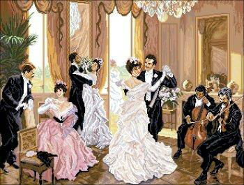 На балу - бал. кавалер. дама - оригинал