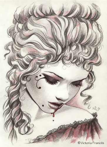 Виктория Франсез - вампир, виктория франсез - оригинал