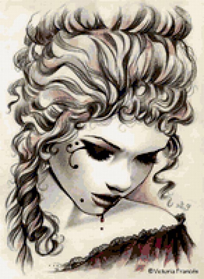 Виктория Франсез - вампир, виктория франсез - предпросмотр