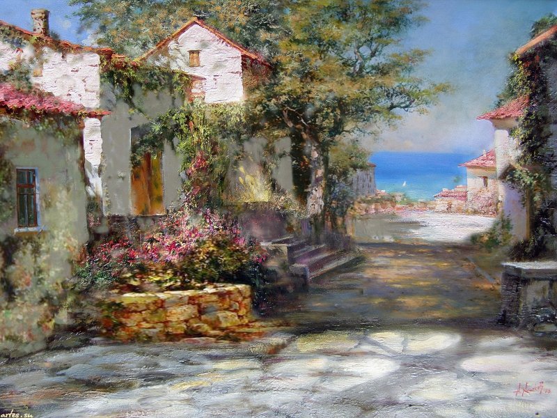 Дом у моря - море, курорт, дом - оригинал