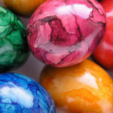 Схема вышивки «Мраморные яйца»