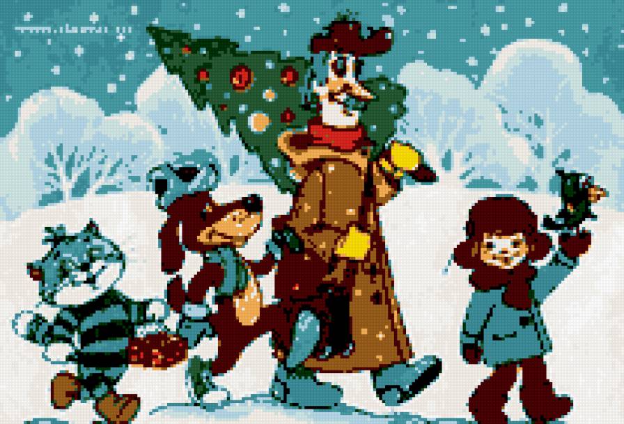 простоквашино - мультики - предпросмотр