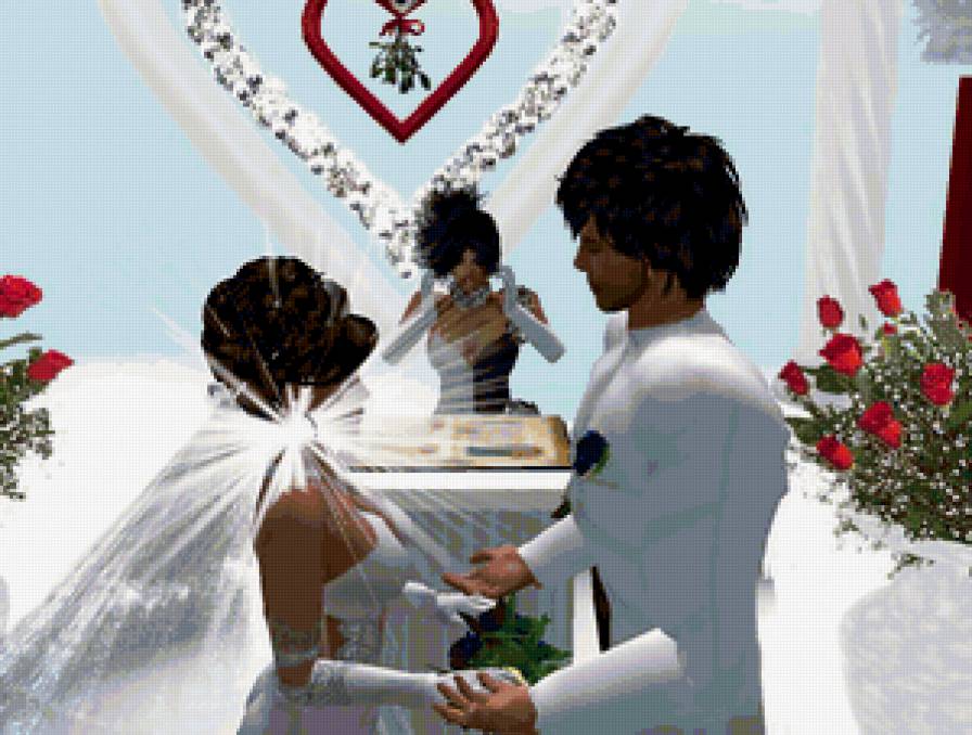 СОЛНЦЕ ЛЮБВИ - мужчина, свадьба, фентезии, лучи любви, мечты, пара, женщина - предпросмотр