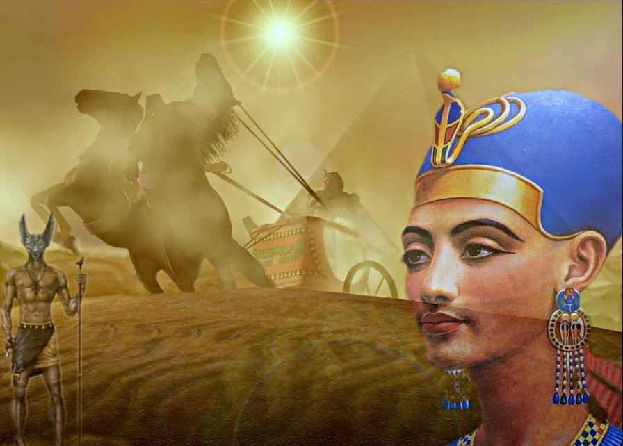 Египетская царица - оригинал