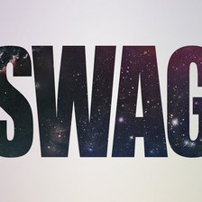 Схема вышивки «swag»