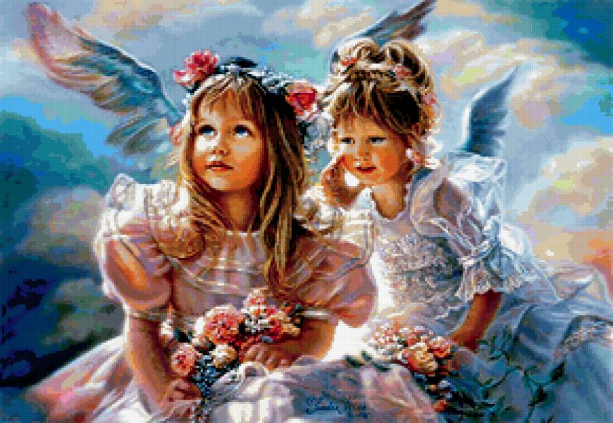 Ангелочки - ангел - предпросмотр