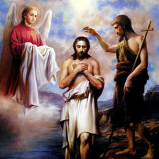 Схема вышивки «Иисус»