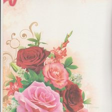 Оригинал схемы вышивки «розы1» (№247159)