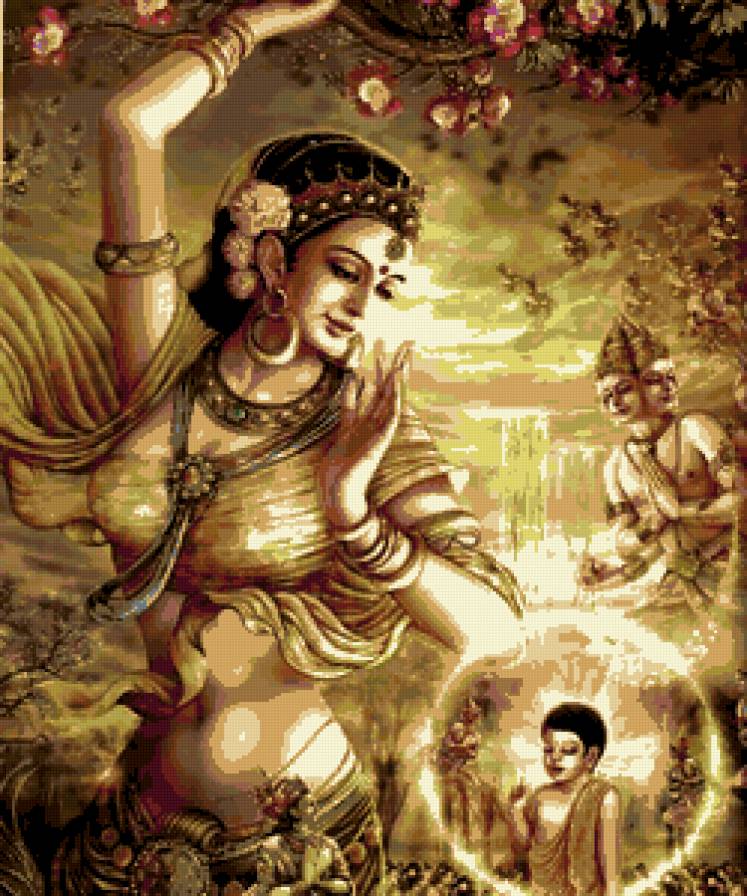 индия - боги, восток, богиня, религия, девушка - предпросмотр