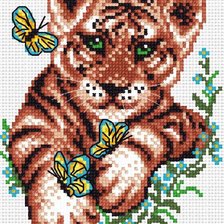 Схема вышивки «тигруля»