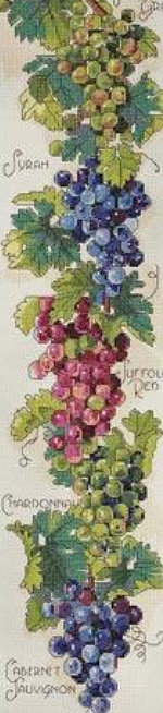 виноград - бордюр.виноград - оригинал