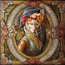 Схема вышивки «венецианский карнавал»