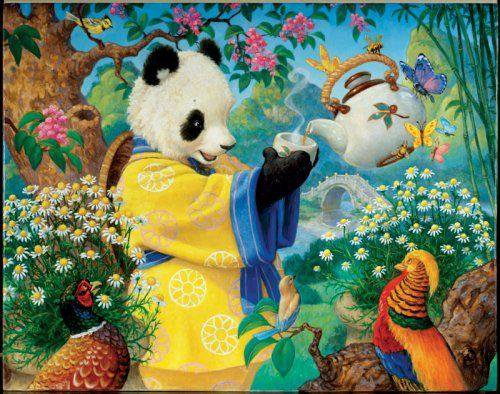 угощение - панда, детям, сказка - оригинал