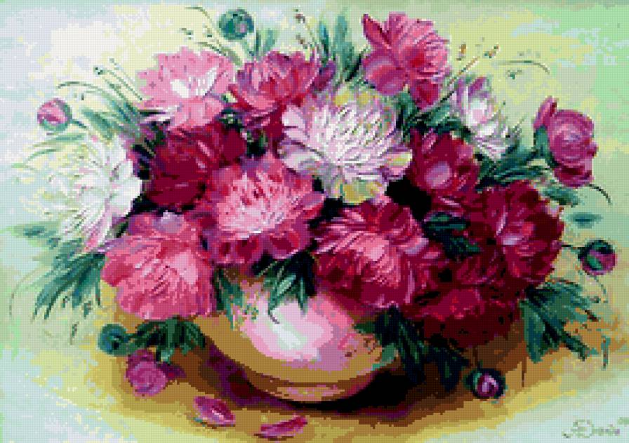 роскошный букет - цветы - предпросмотр