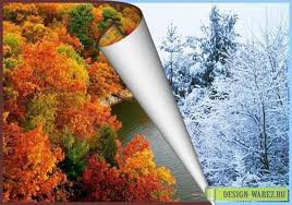 Времена года. - осень, природа, зима - оригинал