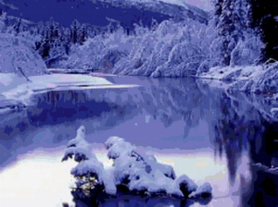 Зима, - зима, природа, пейзаж - предпросмотр