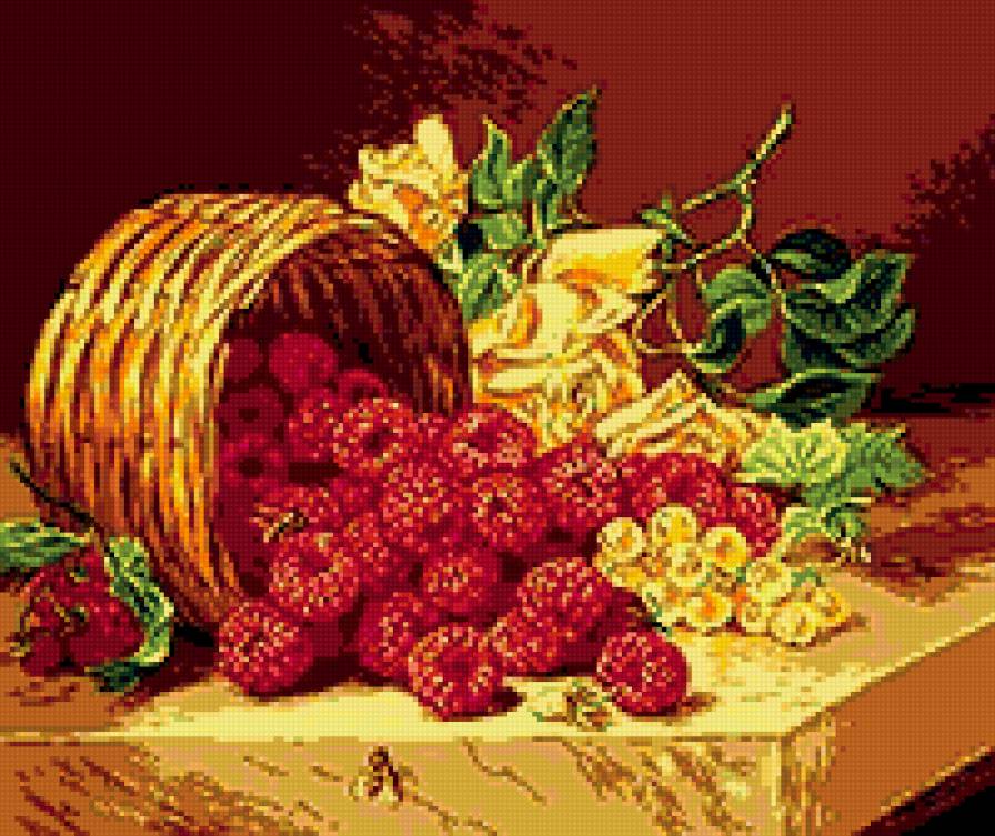 малина - натюрморт - предпросмотр