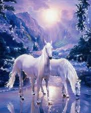 Схема вышивки «Лошади.»