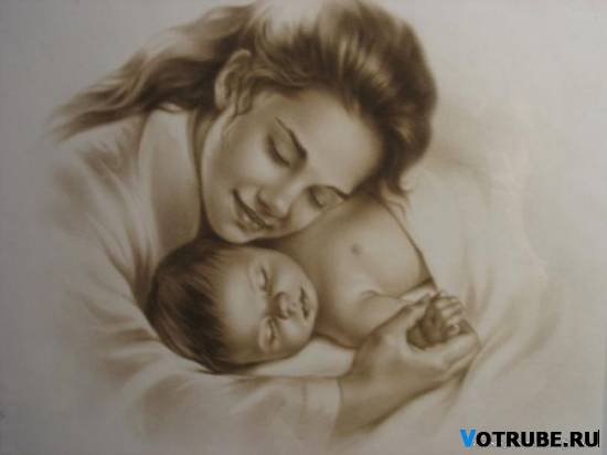 материнство - ребенок, мама - оригинал